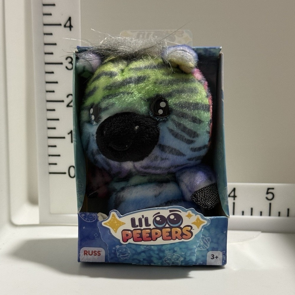 Russ Lil Peepers Mini Plush Stuffed Animal in Box Ages 3+ 2022 RRLP00161
